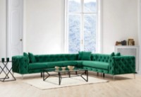 Угловой диван Trendy Como Green R 310x270x70cm GTR003601 фото №1 — интернет-магазин Desire.md
