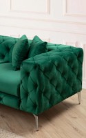 Угловой диван Trendy Como Green R 310x270x70cm GTR003601 фото №3 — интернет-магазин Desire.md