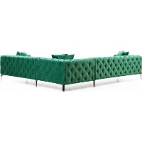 Угловой диван Trendy Como Green R 310x270x70cm GTR003601 фото №8 — интернет-магазин Desire.md