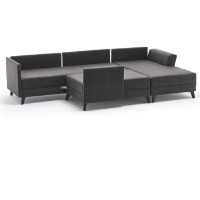 Canapea de colț Trendy Eris Anthracit 300x202x78cm GTR003441 imaginea #5 — magazin online Desire.md