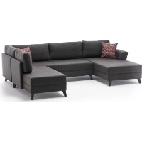 Canapea de colț Trendy Eris Anthracit 300x202x78cm GTR003441 imaginea #8 — magazin online Desire.md