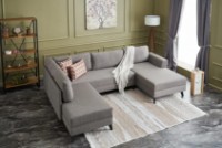 Canapea de colț Trendy Eris Brown 300x202x78cm GTR003443 imaginea #2 — magazin online Desire.md