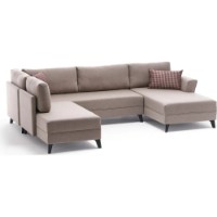 Canapea de colț Trendy Eris Cream 300x202x78cm GTR003445 imaginea #7 — magazin online Desire.md