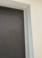 Rolete textile Dekora Ribbed Black 1.60x2.40m imaginea #2 — magazin online Desire.md