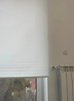 Rolete textile Dekora Ribbed White 1.40x2.40m imaginea #2 — magazin online Desire.md