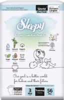 Scutece-chiloți Sleepy Bio Natural Midi 3/56pcs imaginea #1 — magazin online Desire.md