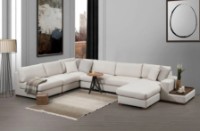 Угловой диван Trendy Bucla 9 Beige 428x272x85cm GTR003687 фото №7 — интернет-магазин Desire.md