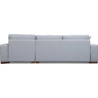 Угловой диван Trendy Bucla 12 Light Grey 290x194x85cm GTR003616 фото №8 — интернет-магазин Desire.md