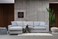 Угловой диван Trendy Bucla 13 Light Grey 290x194x85cm GTR003617