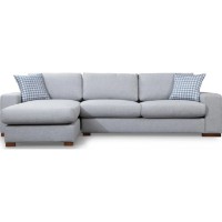 Угловой диван Trendy Bucla 13 Light Grey 290x194x85cm GTR003617 фото №3 — интернет-магазин Desire.md