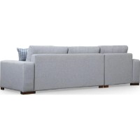 Угловой диван Trendy Bucla 13 Light Grey 290x194x85cm GTR003617 фото №6 — интернет-магазин Desire.md