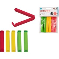 Cleme pentru saci Ghidini Daily 9cm (54114) 6pcs imaginea #2 — magazin online Desire.md