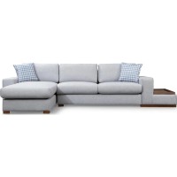 Canapea de colț Trendy Bucla 14 Light Grey 332x194x85cm GTR003623 imaginea #4 — magazin online Desire.md