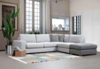 Угловой диван Trendy Bucla 2 Light Grey/Grey 266x246x85cm GTR003637 фото №6 — интернет-магазин Desire.md