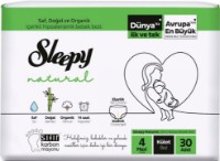 Подгузники-трусики Sleepy Natural Maxi 4/30pcs