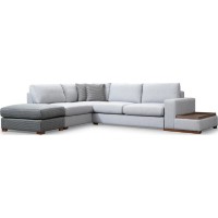 Canapea de colț Trendy Bucla 3 Light Grey/Grey 308x246x85cm GTR003645 imaginea #4 — magazin online Desire.md
