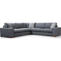 Canapea de colț Trendy Bucla 7 Anthracit 282x282x85cm GTR003652 imaginea #3 — magazin online Desire.md