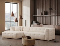 Canapea de colț Trendy Cady Beige L 300x150x72cm GTR003498