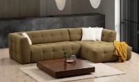 Угловой диван Trendy Cady Khaki R 300x150x72cm GTR003576