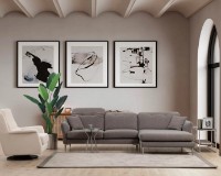 Canapea de colț Trendy Costor Grey R 290x100x96cm GTR003574 imaginea #3 — magazin online Desire.md