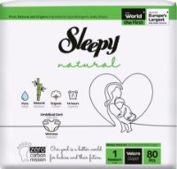 Подгузники Sleepy Jumbo Newborn 1/80pcs