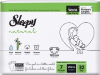 Подгузники Sleepy Jumbo XXLarge 7/32pcs
