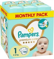 Scutece Pampers Premium Care New Baby 1/156pcs