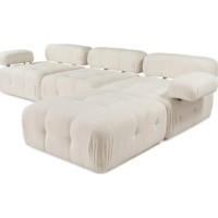 Canapea de colț Trendy Doblo L1-O1-1R-Puf Cream 315x105x80cm GTR003674 imaginea #9 — magazin online Desire.md