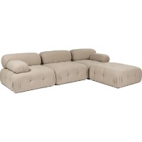 Угловой диван Trendy Doblo L1-O1-1R-Puf Peach 315x105x80cm GTR003677 фото №5 — интернет-магазин Desire.md