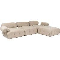 Угловой диван Trendy Doblo L1-O1-1R-Puf Peach 315x105x80cm GTR003677 фото №7 — интернет-магазин Desire.md