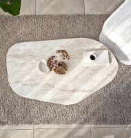 Măsuţă cafea Trendy Rock Travertin 105x35x65cm GTR006149 imaginea #3 — magazin online Desire.md