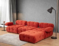 Canapea de colț Trendy Doblo L1-O1-1R-Puf Red 315x105x80cm GTR003678 imaginea #3 — magazin online Desire.md