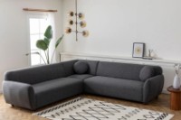 Canapea de colț Trendy Eddy 3L-C-3R Dark Grey 280x280x86cm GTR003644