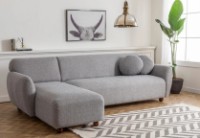 Canapea de colț Trendy Eddy CHL-3R Light Grey 273x162x86cm GTR003605 imaginea #2 — magazin online Desire.md