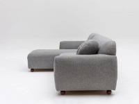 Canapea de colț Trendy Eddy CHL-3R Light Grey 273x162x86cm GTR003605 imaginea #8 — magazin online Desire.md