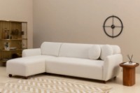 Canapea de colț Trendy Eddy CHL-3R White L 273x93x86cm GTR003463 imaginea #2 — magazin online Desire.md