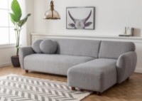 Угловой диван Trendy Eddy L3-CHL Light Grey 273x162x86cm GTR003606 фото №2 — интернет-магазин Desire.md