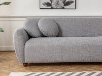 Угловой диван Trendy Eddy L3-CHL Light Grey 273x162x86cm GTR003606 фото №3 — интернет-магазин Desire.md