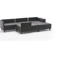 Canapea de colț Trendy Efsun Anthracit 300x202x78cm GTR003436 imaginea #11 — magazin online Desire.md