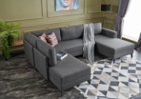 Canapea de colț Trendy Efsun Anthracit 300x202x78cm GTR003436 imaginea #2 — magazin online Desire.md