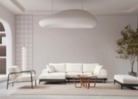 Canapea de colț Trendy Eti White/Black L 280x170x78cm GTR003493 imaginea #3 — magazin online Desire.md