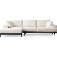 Canapea de colț Trendy Eti White/Black L 280x170x78cm GTR003493 imaginea #7 — magazin online Desire.md