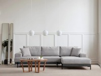 Угловой диван Trendy Eti Grey/Black R 280x170x78cm GTR003569