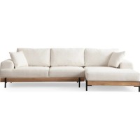 Угловой диван Trendy Eti White/Oak R 280x170x78cm GTR003572 фото №4 — интернет-магазин Desire.md