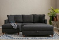 Canapea de colț Trendy Eva Anthracit L 210x195x82cm GTR003509 imaginea #1 — magazin online Desire.md