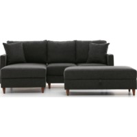 Canapea de colț Trendy Eva Anthracit L 210x195x82cm GTR003509 imaginea #8 — magazin online Desire.md