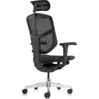 Scaun de birou Comfort T-168-B1 AL Enjoy Ultra Black imaginea #4 — magazin online Desire.md