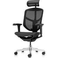 Scaun de birou Comfort T-168-B1 AL Enjoy Ultra Black imaginea #5 — magazin online Desire.md