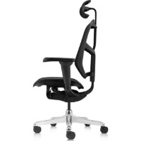 Scaun de birou Comfort T-168-B1 AL Enjoy Ultra Black imaginea #6 — magazin online Desire.md