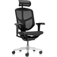 Scaun de birou Comfort T-168-B1 AL Enjoy Ultra Black